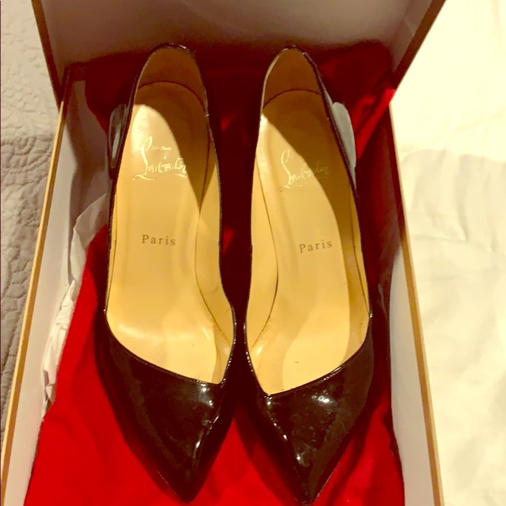 Christian Louboutin black pumps